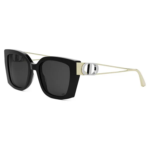 Kính Mát Dior 30Montaigne S13I 12A0 Màu Đen SS25 - Kính mắt - Vua Hàng Hiệu
