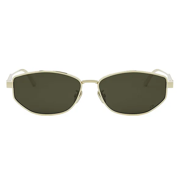 Kính Mát Dior Cannage B1U B0C0Sunglasses SS25 Màu Xanh Vàng - Kính mắt - Vua Hàng Hiệu