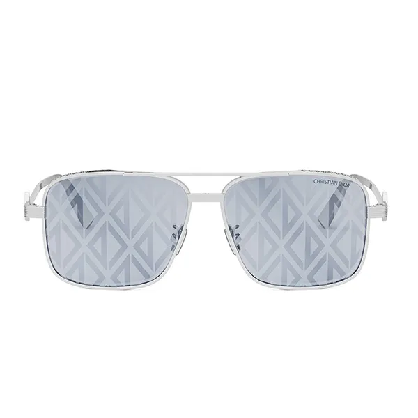 Kính Mát Dior CD Diamond S9U F0I4 Sunglasses SS25 Màu Xanh Bạc