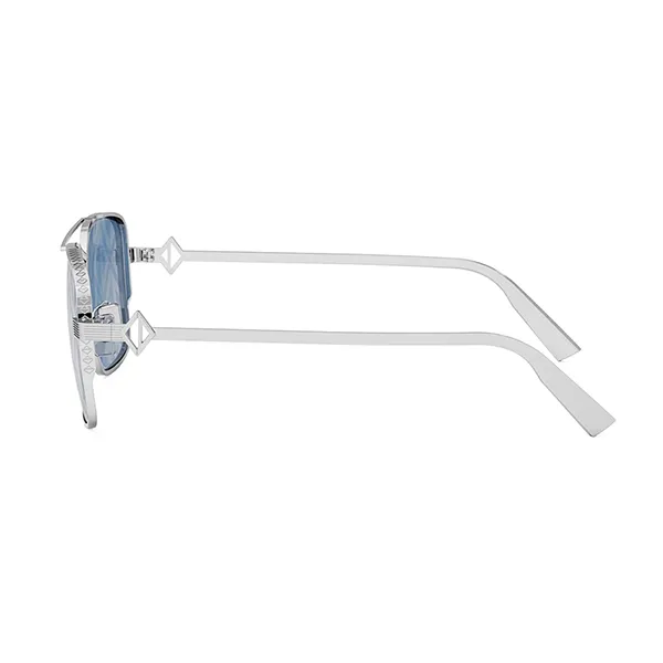 Kính Mát Dior CD Diamond S9U F0I4 Sunglasses SS25 Màu Xanh Bạc