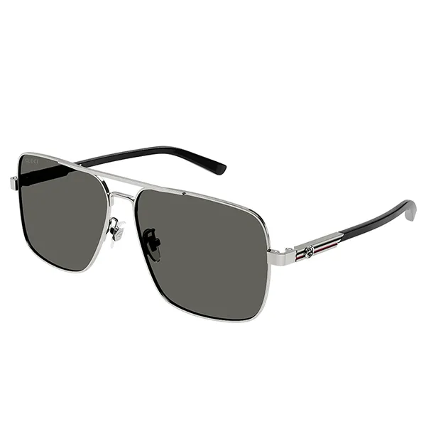 Kính Mát Gucci Aviator Sunglasses GG1289S 001 Màu Xám - Kính mắt - Vua Hàng Hiệu