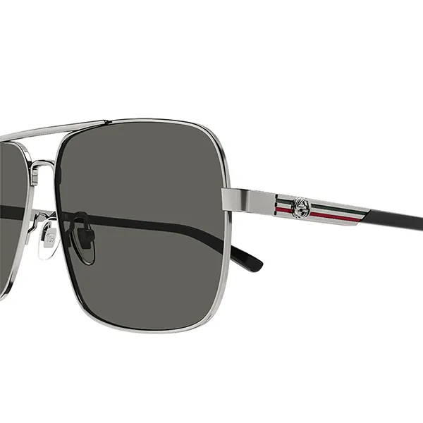 Kính Mát Gucci Aviator Sunglasses GG1289S 001 Màu Xám - Kính mắt - Vua Hàng Hiệu