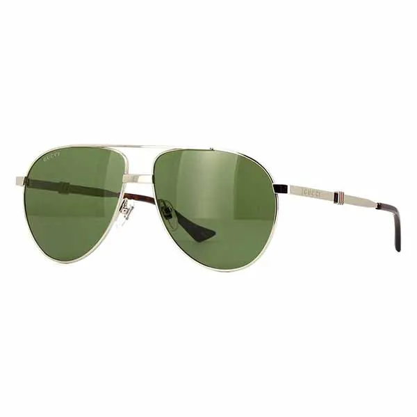 Kính Mát Gucci GG1440S 002 Sunglasses Màu Xanh
