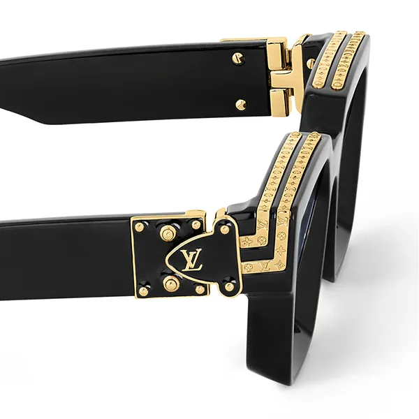 Kính Mát Louis Vuitton LV 1.1 Millionaires Sunglasses Z1165W Màu Đen - Kính mắt - Vua Hàng Hiệu