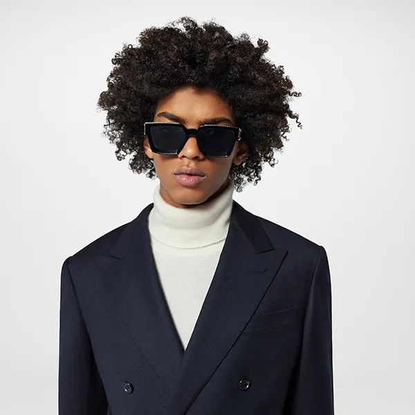 Kính Mát Louis Vuitton LV 1.1 Millionaires Sunglasses Z1165W Màu Đen - Kính mắt - Vua Hàng Hiệu