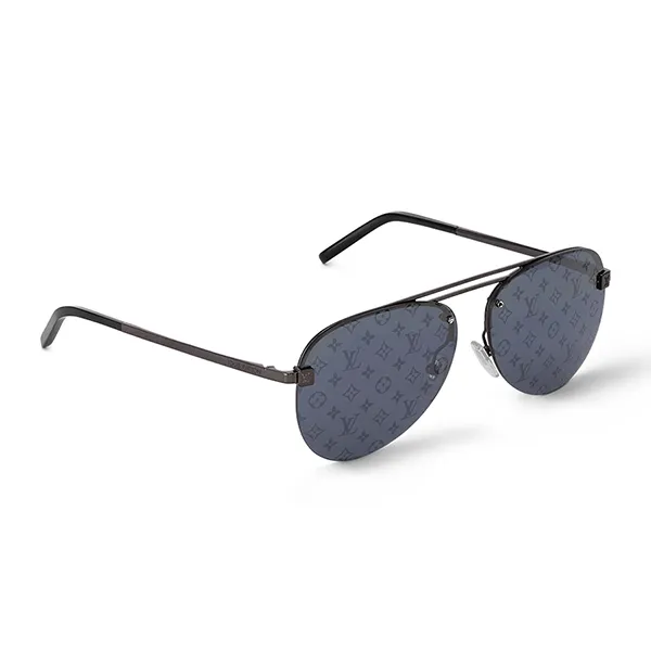 Kính Mát Louis Vuitton LV Clockwise Sunglasses Z1019E Màu Đen/Bạc