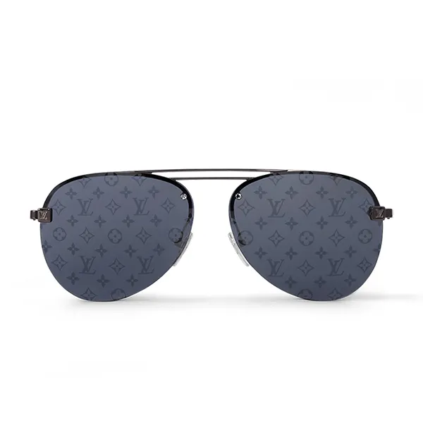 Kính Mát Louis Vuitton LV Clockwise Sunglasses Z1019E Màu Đen/Bạc