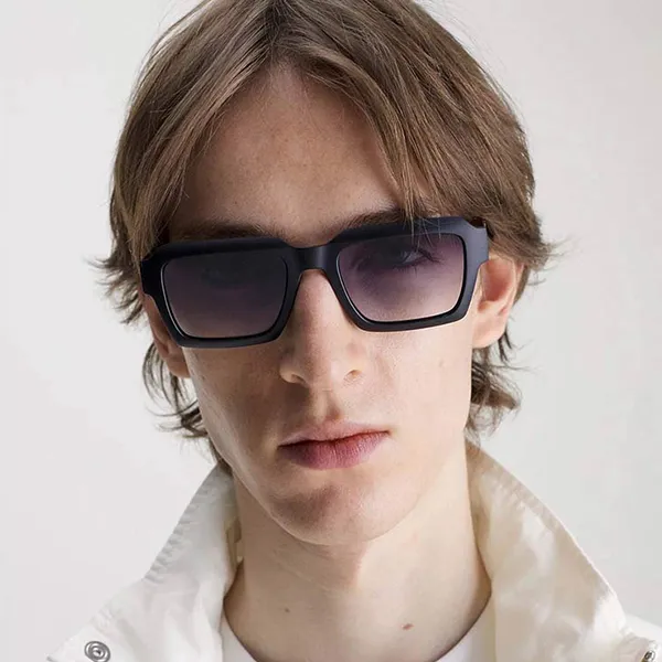 Kính Mát Nam Calvin Klein CK Men's Sunglasses CKJ23604S 002 Màu Xám Đen