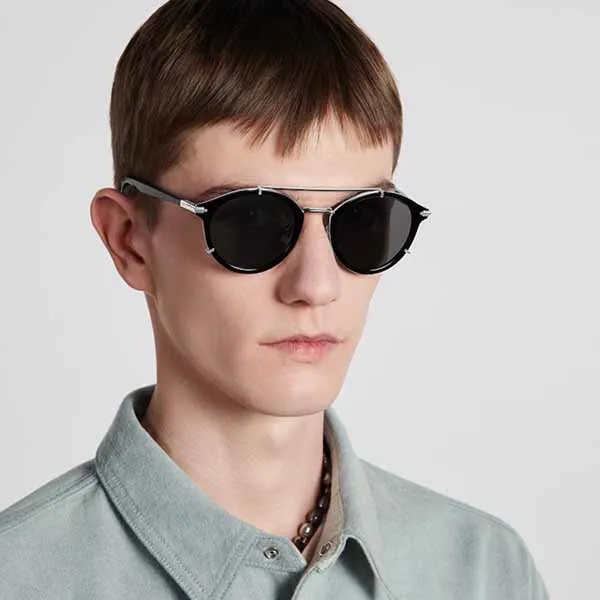 Kính Mát Nam Dior BlackSuit R7U BioAcetate Black SUITR7UOR_10A0 Màu Đen