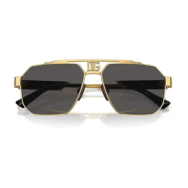 Kính Mát Nam Dolce & Gabbana DG2294 With Grey Lenses And Gold Frame Màu Vàng Xám Size 59 - Kính mắt - Vua Hàng Hiệu