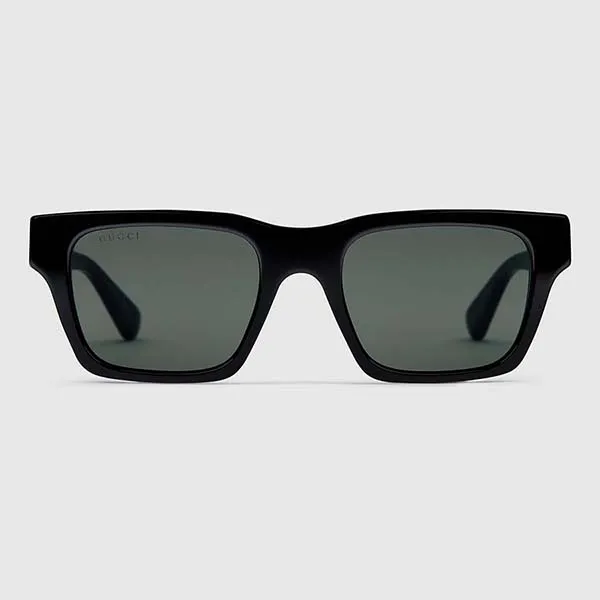 Kính Mát Gucci Rectangular Frame Sunglasses GG1889S 001 Màu Đen