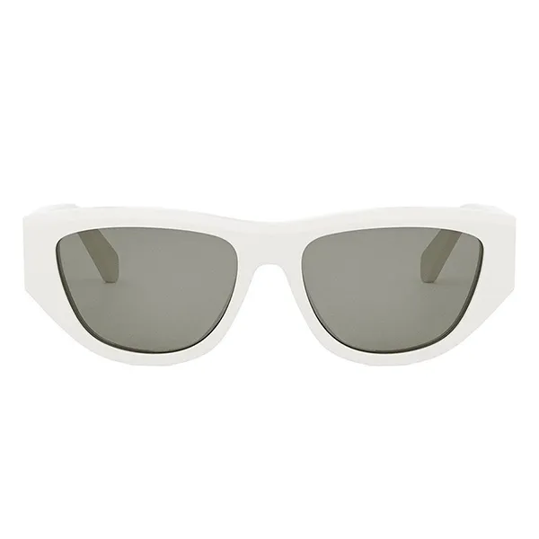 Kính Mát Nữ Celine Sunglasses CL40278U White Màu Xám/Trắng