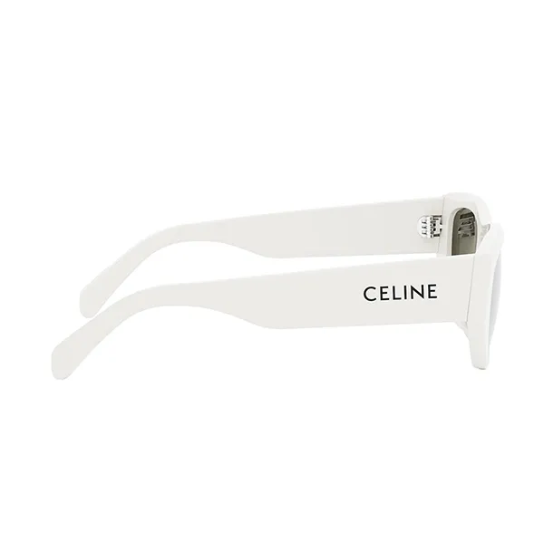 Kính Mát Nữ Celine Sunglasses CL40278U White Màu Xám/Trắng