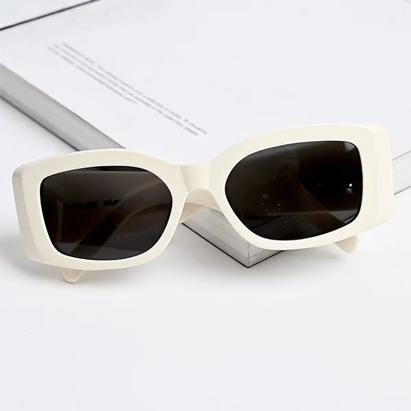 Kính Mát Unisex Celine Triomphe Sunglasses CL40282U Màu Trắng - Kính mắt - Vua Hàng Hiệu