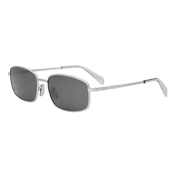 Kính Mát Celine Triomphe Rhinestone With Crystals Sliver Sunglasses CL40285U 16A Màu Xám Bạc - Kính mắt - Vua Hàng Hiệu