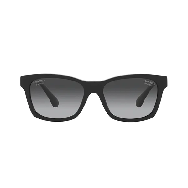 Kính Mát Nữ Chanel Black/ Light Grey Gradient CH5484 C760S8 Màu Đen Xám - Kính mắt - Vua Hàng Hiệu