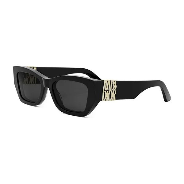 Kính Mát Nữ Dior MissDior S1I 10A0 SS25 Black Cat Eye Sunglasses Màu Đen