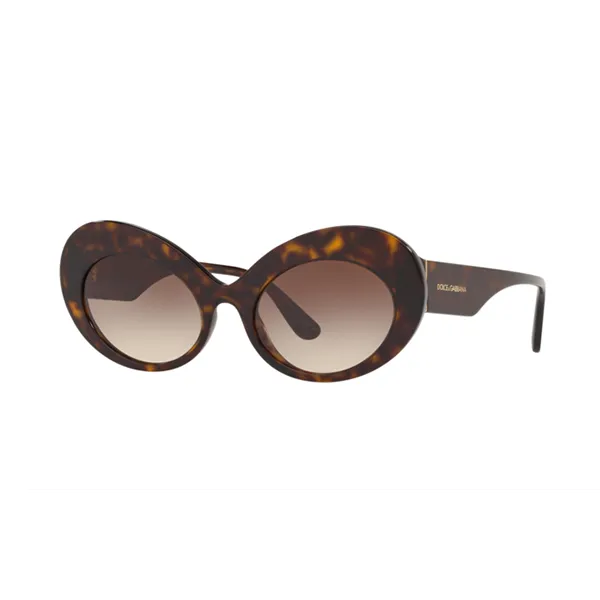 Kính Mát Nữ Dolce & Gabbana D&G Sunglasses DG4345F 502/13 Màu Nâu Đồi Mồi