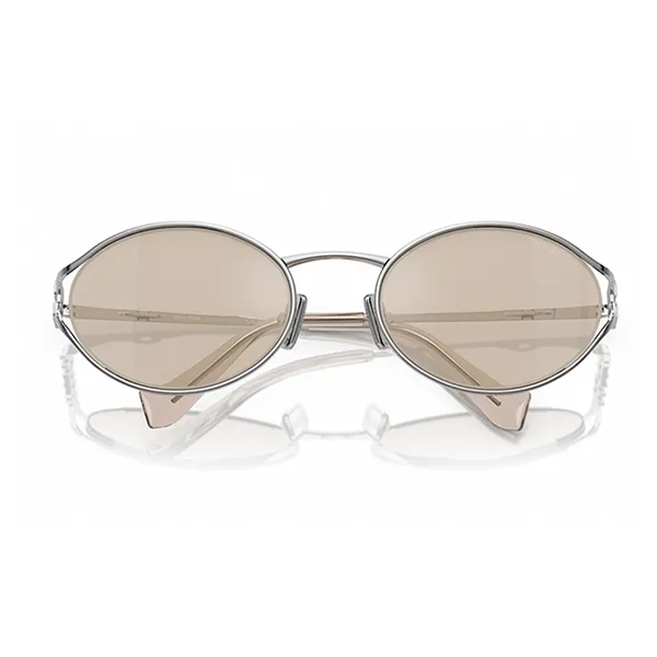Kính Mát Nữ Miu Miu 0MU 52YS 1BC10F Màu Be Bạc
