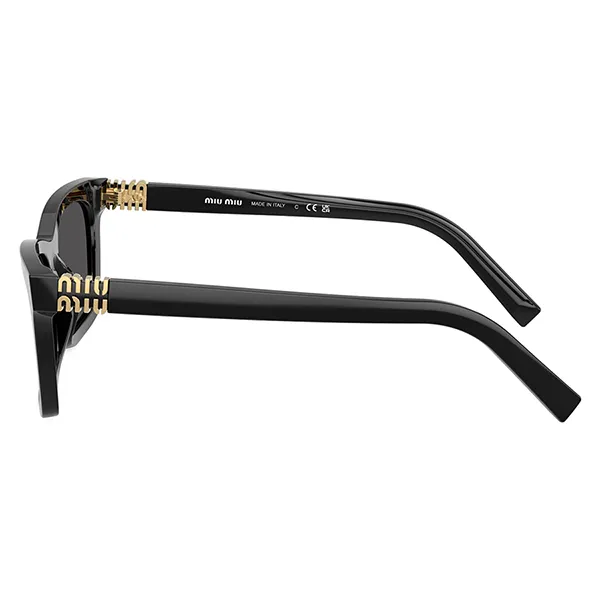 Kính Mát Nữ Miu Miu 0MU A05S 16K08Z Black Rectangular Sunglasses Màu Đen - Kính mắt - Vua Hàng Hiệu