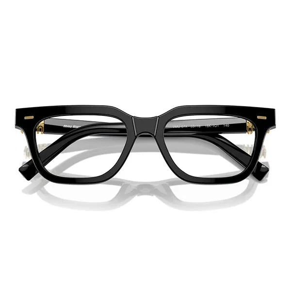 Gọng Kính Nữ Miu Miu Sunglasses 0MU 07XV 16K1O1 Màu Đen - Kính mắt - Vua Hàng Hiệu