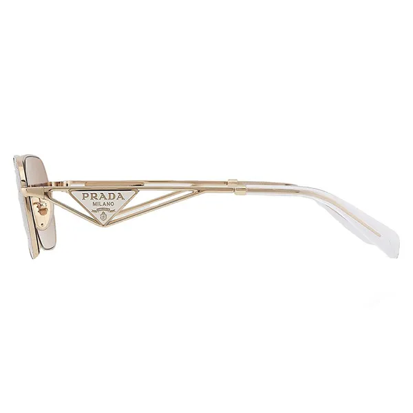 Kính Mát Nữ Prada Blue Gradient Mirror Silver Geometric Ladies Sunglasses PRADA PR A51S ZVN30C Phối Màu