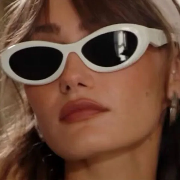 Kính Mát Nữ Prada Butterfly Ladies Sunglasses PR 26ZS 17K08Z Màu Trắng