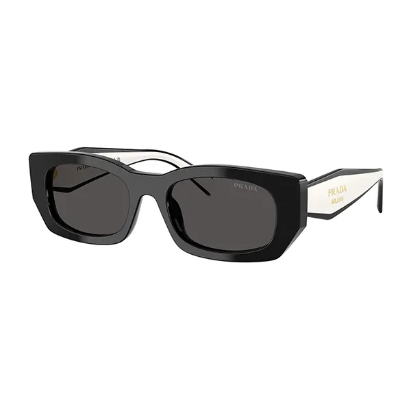 Kính Mát Nữ Prada D-Frame Sunglasses 0PR B05S 09Q08Z Màu Đen Trắng