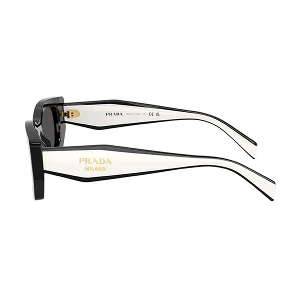 Kính Mát Nữ Prada D-Frame Sunglasses 0PR B05S 09Q08Z Màu Đen Trắng