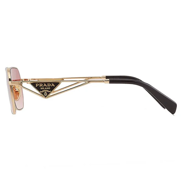 Kính Mát Nữ Prada Red Gradient Geometric Ladies Sunglasses PRADA PR A51S 5AK40C Màu Đỏ