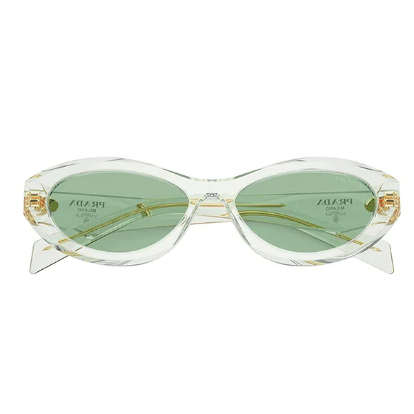 Kính Mát Nữ Prada Sunglasses 0PR 26ZS 14R20E Màu Xanh Lá - Kính mắt - Vua Hàng Hiệu