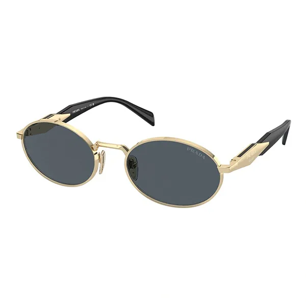 Kính Mát Nữ Prada Sunglasses 0PR 65ZS ZVN09T Màu Vàng Xám