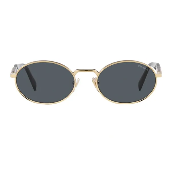 Kính Mát Nữ Prada Sunglasses 0PR 65ZS ZVN09T Màu Vàng Xám