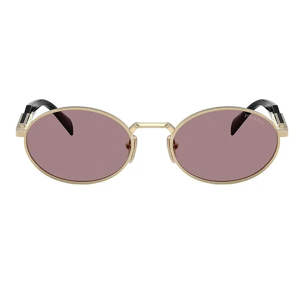 Kính Mát Nữ Prada Sunglasses 0PR 65ZS ZVN20I Màu Vàng Hồng