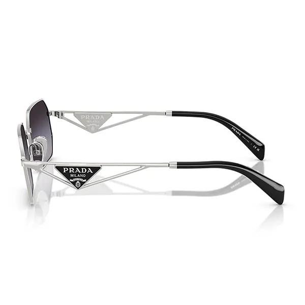 Kính Mát Nữ Prada Sunglasses PR A51S 1BC90A Màu Xám Bạc