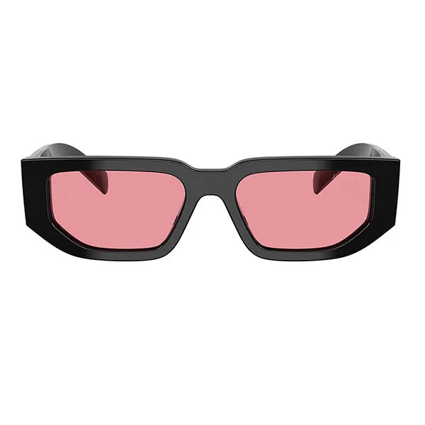 Kính Mát Nữ Prada Transparent Sunglasses 0PR 09ZS 16K30L Màu Hồng/Đen