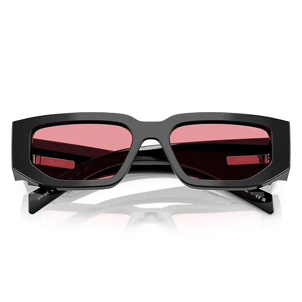 Kính Mát Nữ Prada Transparent Sunglasses 0PR 09ZS 16K30L Màu Hồng/Đen