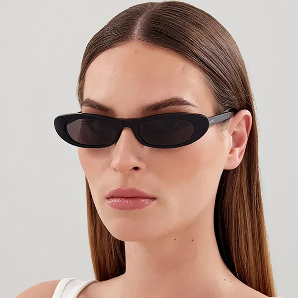 Kính Mát Nữ Yves Saint Laurent YSL Sunglasses SL 557 SHADE01 Màu Xám/Đen