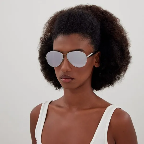 Kính Mát Unisex Bottega Veneta BV1305S 002 Màu Vàng Nâu