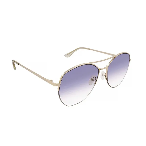 Kính Mát Unisex Calvin Klein Blue Gradient Pilot Ladies Sunglasses CK20121S 717 57 Màu Xanh Vàng