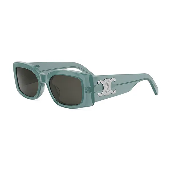 Kính Mát Unisex Celine Triomphe Sunglasses CL40282U 93A Màu Xanh - Kính mắt - Vua Hàng Hiệu