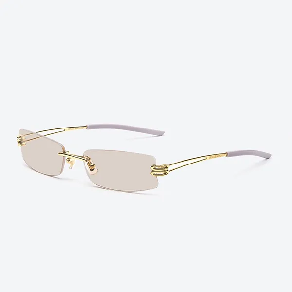 Kính Mát Unisex Gentle Monster B.B.B 03(BR) Sunglasses Màu Vàng