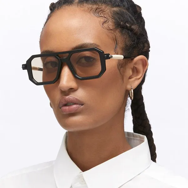 Kính Mát Unisex Kuboraum Shine Sunglasses P8 BYB Màu Đen