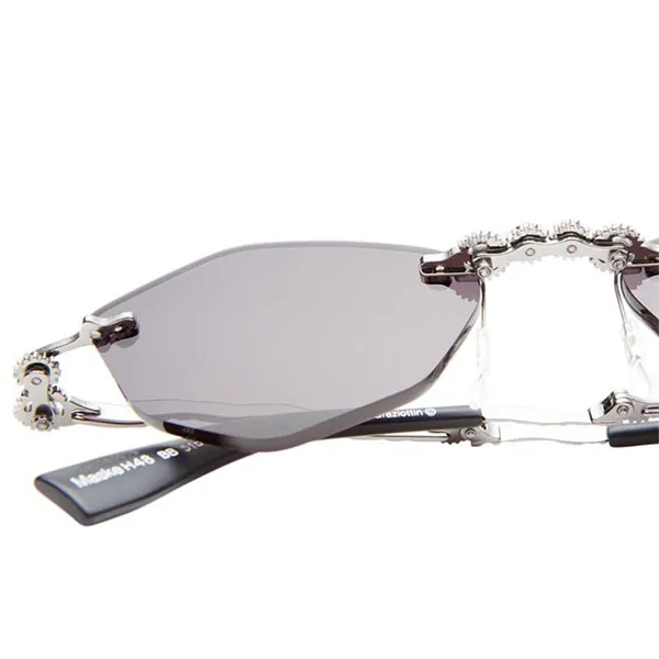Kính Mát Unisex Kuboraum Sunglasses H48 BB Màu Xám - Kính mắt - Vua Hàng Hiệu