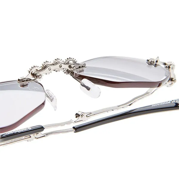 Kính Mát Unisex Kuboraum Sunglasses H48 SI Màu Bạc - Kính mắt - Vua Hàng Hiệu