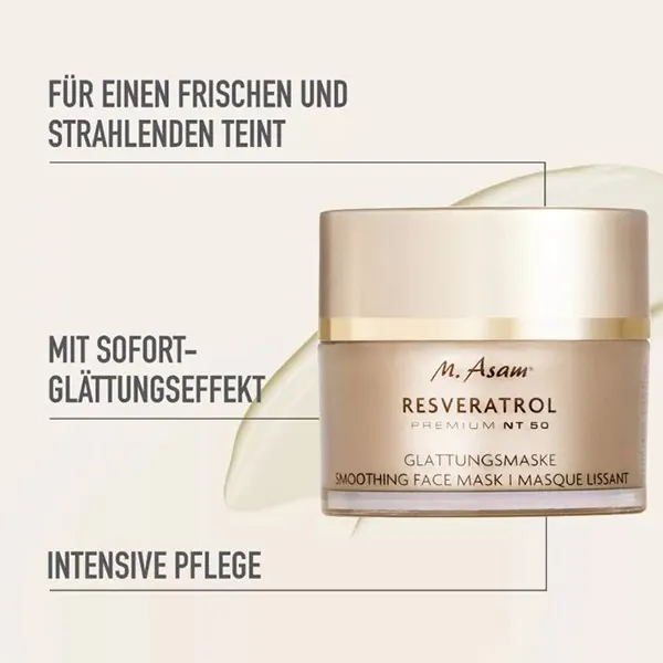 Mặt Nạ Hỗ Trợ Phục Hồi Và Ngăn Ngừa Lão Hóa M. Asam Resveratrol Premium NT50 50ml - Mặt nạ - Vua Hàng Hiệu