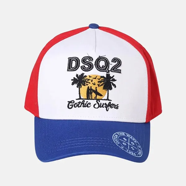 Mũ Dsquared2 Mix Color With Logo Embroidered BCM064405 C00001 Phối Màu