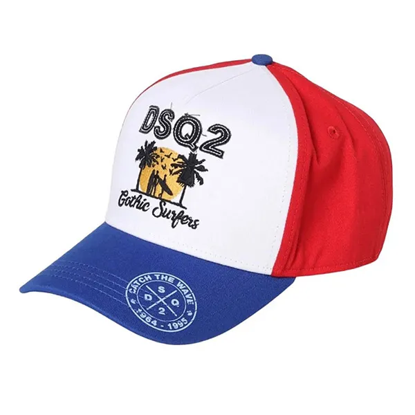 Mũ Dsquared2 Mix Color With Logo Embroidered BCM064405 C00001 Phối Màu