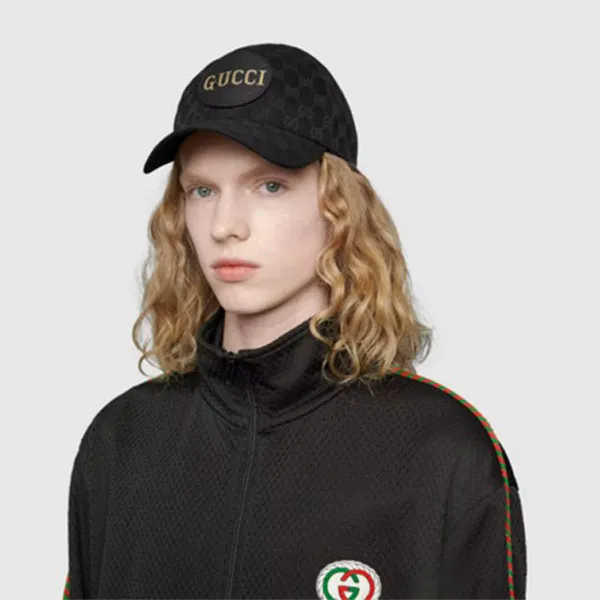 Mũ Gucci GG Canvas Baseball Black ‎576253 4HG53 1060 Màu Đen Size M - Mũ nón - Vua Hàng Hiệu