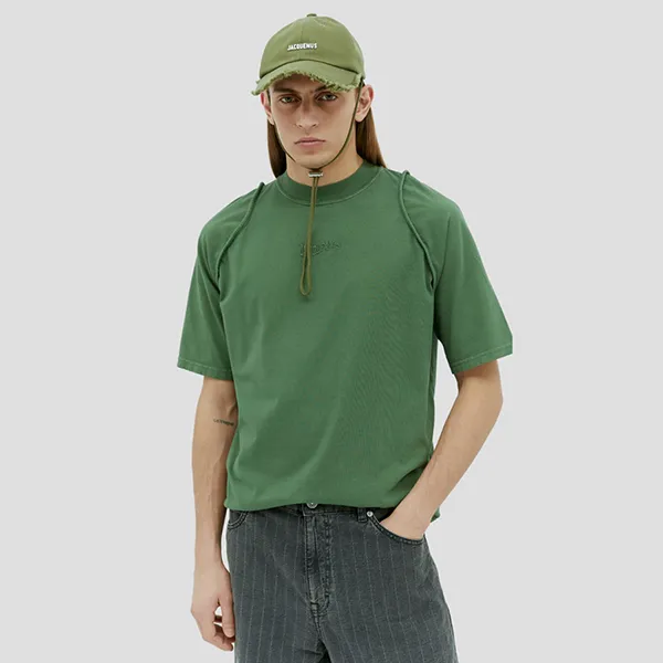 Mũ Jacquemus La Casquette Artichaut In Green 23E235AC452-5012 560 Màu Xanh Size 58